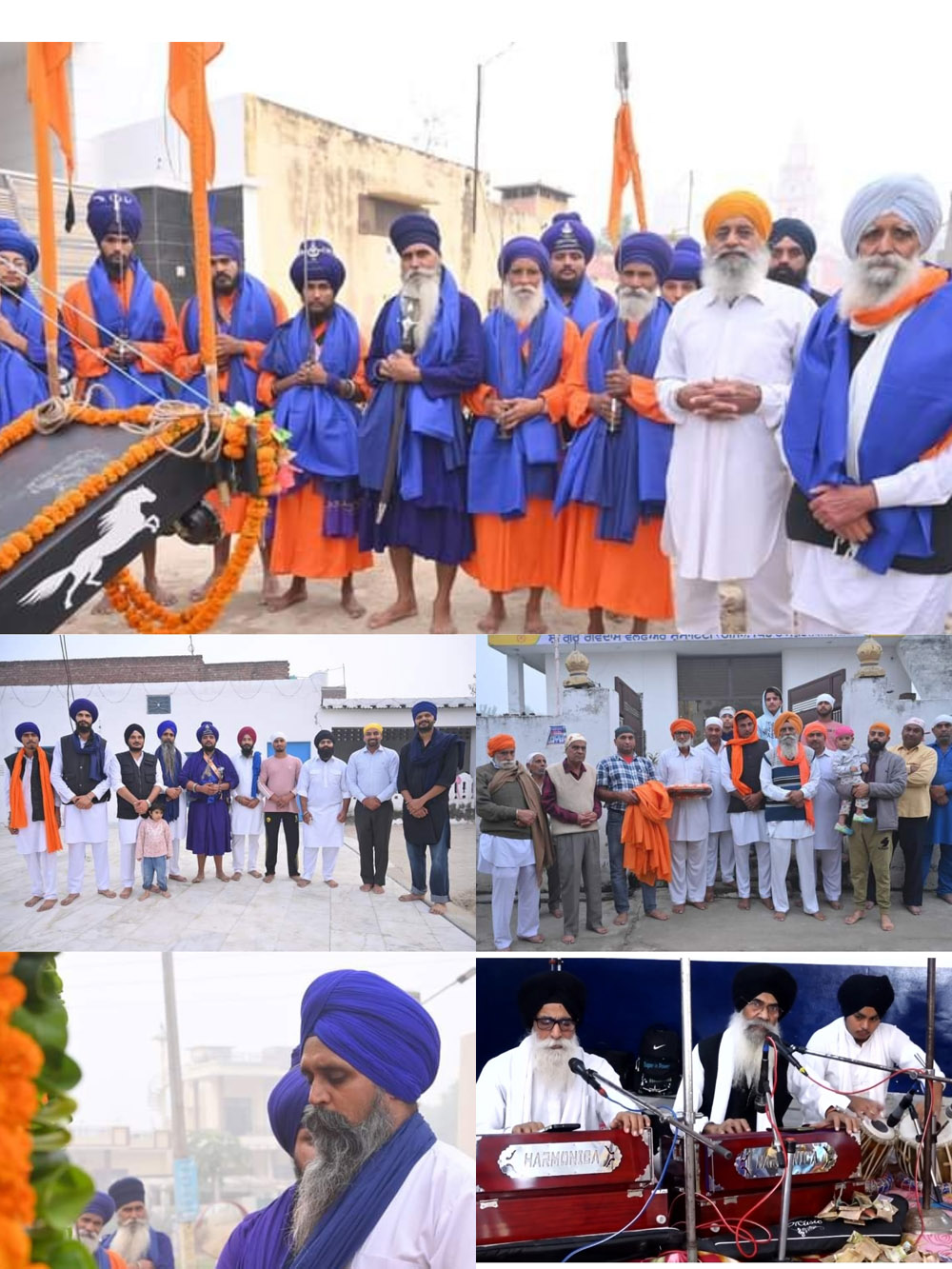 Religious functions dedicated to the 555th birth anniversary of Sri Guru Nanak Dev Ji were held